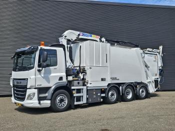 CF 410 8X2/6 FAUN / BEKKER LAGRAM 16m3 / WAS INSTALLATIE
